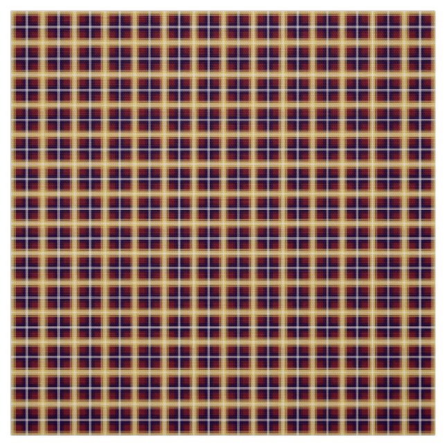 Tissu Université Winthrop Tartan (Échantillon)