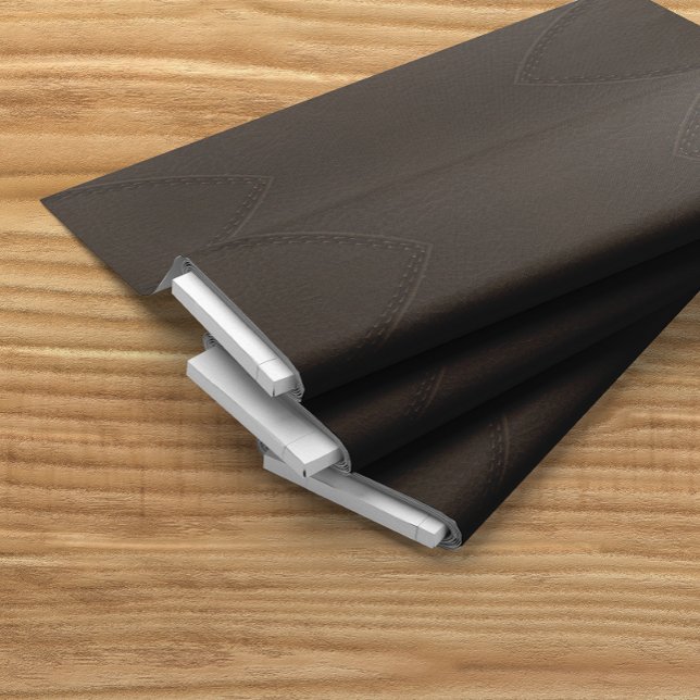 Tissu Upholstère en cuir Brown Faux (Créateur téléchargé)