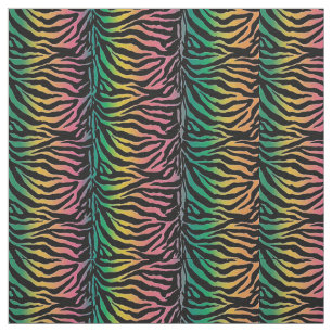 Tissu urbain psychédélique de poster de animal d