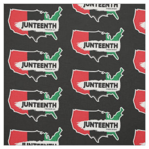 Tissu USA Carte Jeudi 11ème Journée de la Liberté