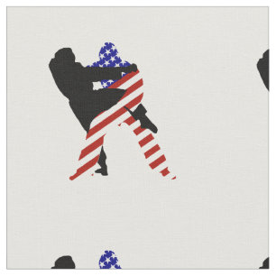 Tissu USA Patriotique Martial Arts JUDO