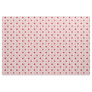 Tissu UterRoses - motif croisé rose de répétition