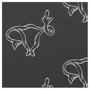 Tissu Uterus à doigt moyen Pro-choix