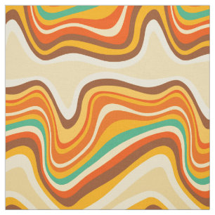 Tissu vague rétro