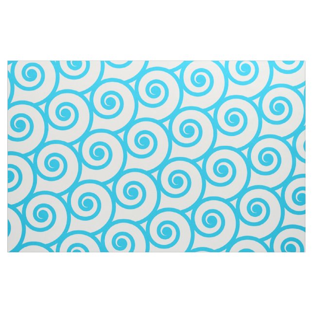 Tissu Vagues océaniques (Fat Quarter)