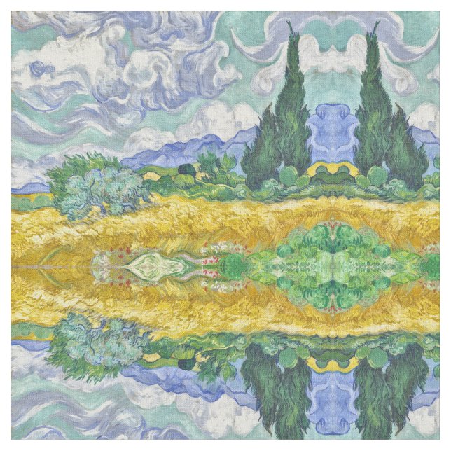 tissu Van gogh (Fermer)