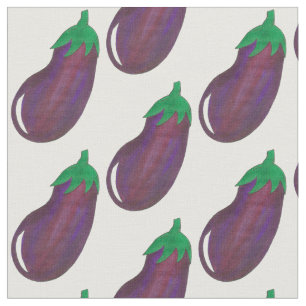 Tissu Végein végétal d'aubergine pourpre Veggie végétale