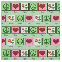 Végétalien d'amour de paix
