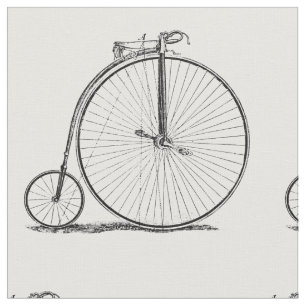 Tissu Vélo à grande roue Penny Farthing