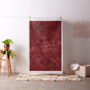 Tissu Velvety Henna Damask   Grunge rouge