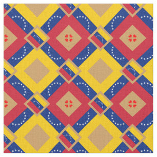 Tissu Venezuela Drapeau et Venezuela Mode textile branch