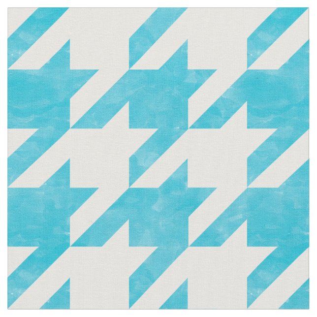 Tissu Vérification de la base de fonds bleu et blanc (Fermer)