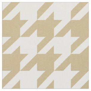 Tissu Vérification de la jambe de teint tan et blanc