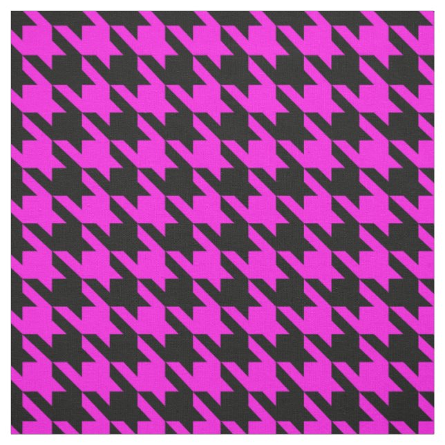 Tissu Vérification de la position de base noire violette (Échantillon)