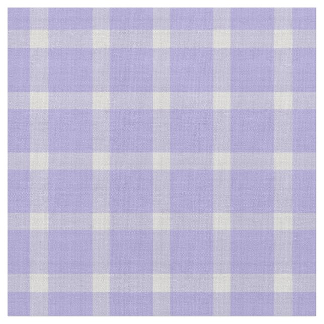 Tissu Vérifications Gingham Violet Pastel Clair (Fermer)