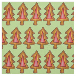 Tissu Verre Trait Trait Jour Noël Arbre Cookie