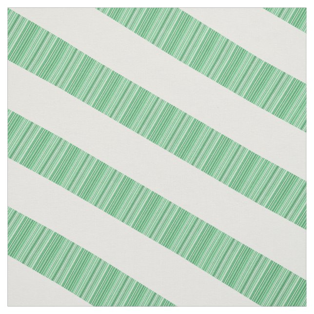 Tissu vert blanc diagonale moderne (Échantillon)