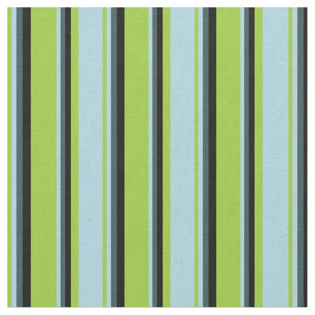 Tissu Vert, bleu clair, gris ardoise foncé et noir (Fermer)