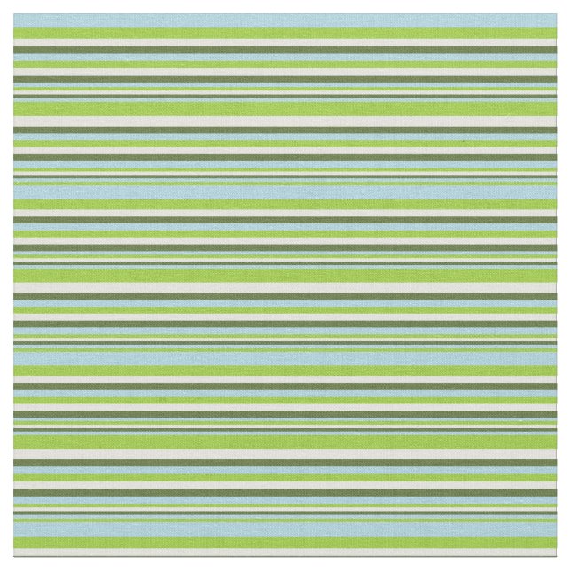 Tissu Vert, Bleu clair, Olive foncé Vert & Cyan clair (Fermer)