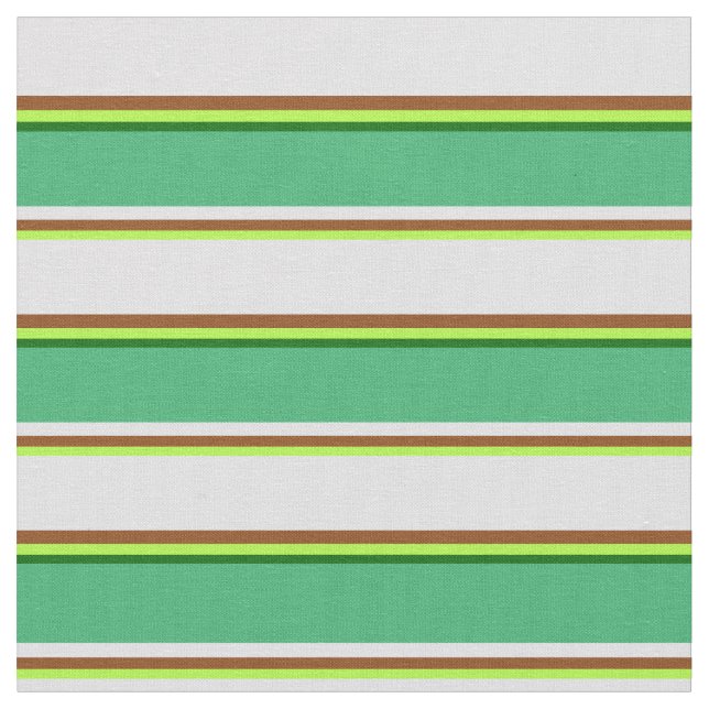 Tissu Vert, Brown, Lavande, Vert de mer et Vert foncé (Fermer)