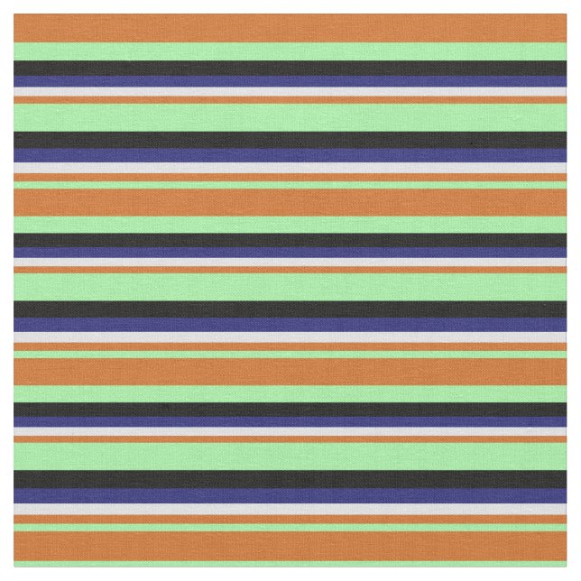 Tissu Vert, Chocolat, Lavande, Bleu et Noir de minuit (Fermer)