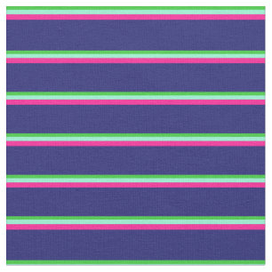 Tissu Vert citron vert, Aquamarine, Rose profond et bleu