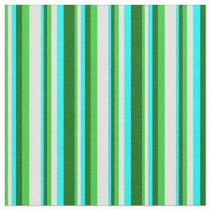 Tissu Vert citron vert, Cyan clair, Aqua et Vert foncé