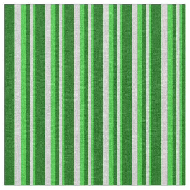 Tissu Vert citron vert, gris clair et vert foncé (Fermer)