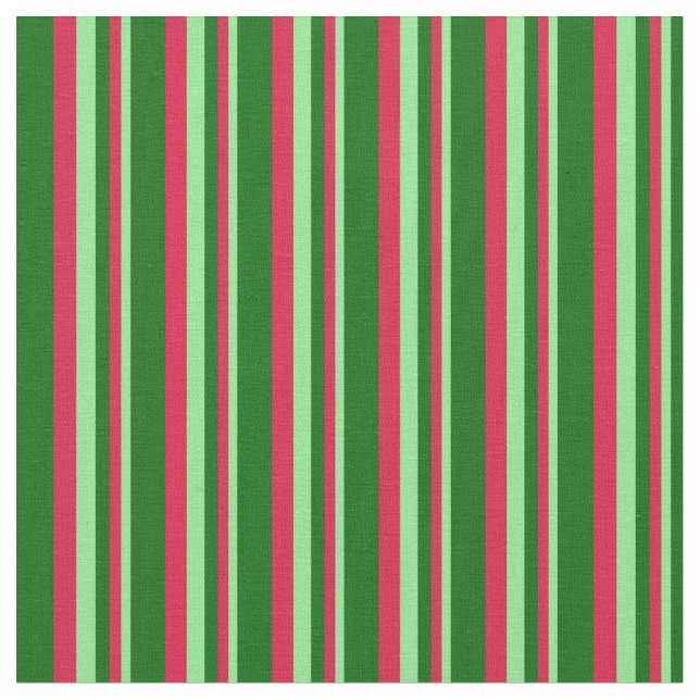 Tissu Vert clair, Crimson et Grandes Tons Vert foncé (Fermer)