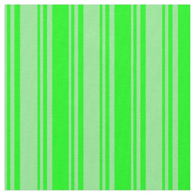 Tissu Vert clair et Motif rayé couleur chaux (Fermer)