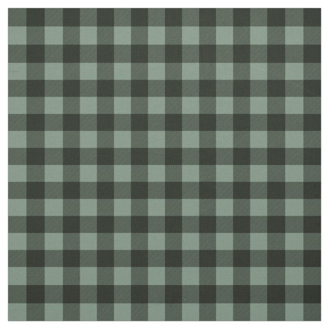 Tissu Vert clair foncé | Plaid Buffalo (Échantillon)
