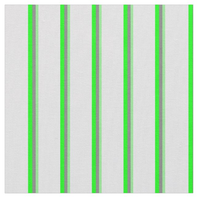 Tissu Vert clair, gris, chaux et Motif de lavande (Fermer)