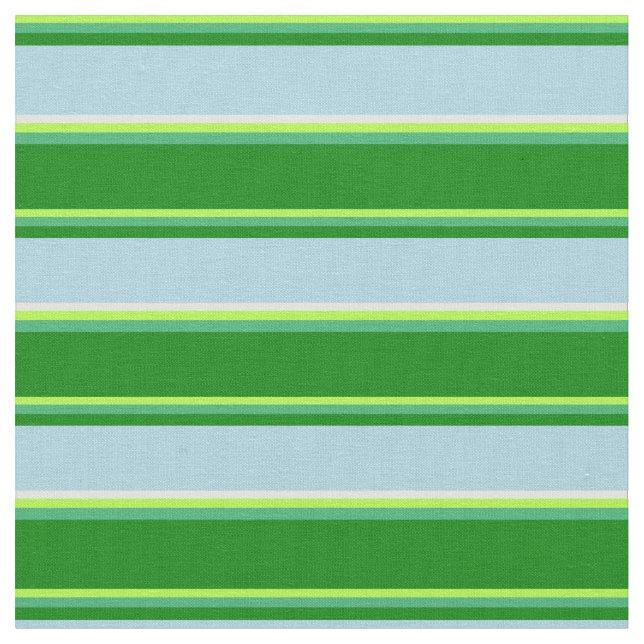 Tissu Vert clair, Vert mer, Vert, Bleu & Cyan clair (Fermer)