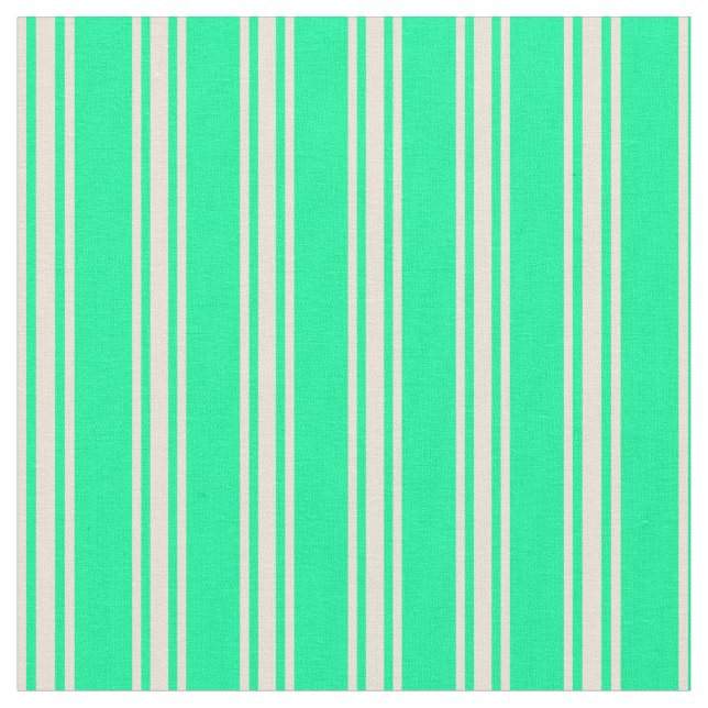 Tissu Vert et bisque Couleur Motif (Fermer)