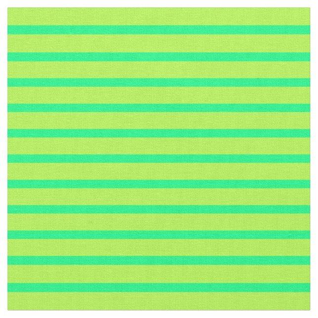 Tissu Vert et vert clair Lignes/Grandes Motifs (Fermer)