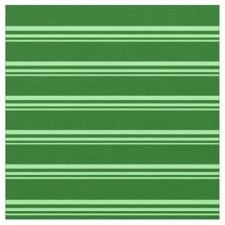 Tissu Vert et vert foncé Motif des rayures