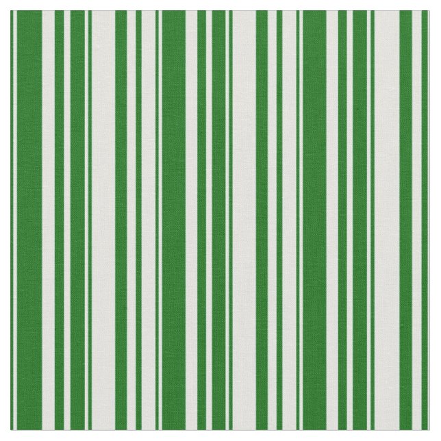 Tissu Vert foncé et Cyan clair rayures (Fermer)
