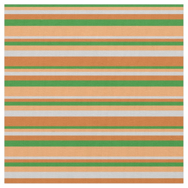 Tissu Vert forestier, Brown, gris clair et chocolat (Fermer)
