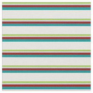 Tissu Vert, Gris clair, Rouge foncé, Cyan foncé, Crème à