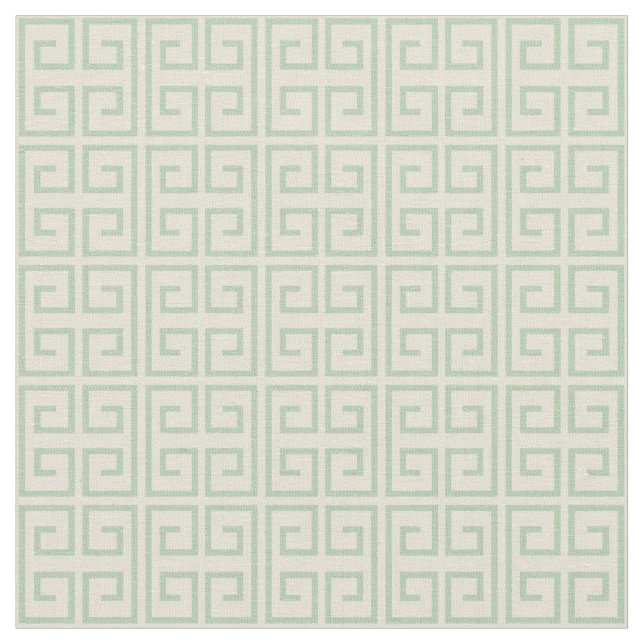 Tissu Vert menthe | Motif de bloc (Fermer)