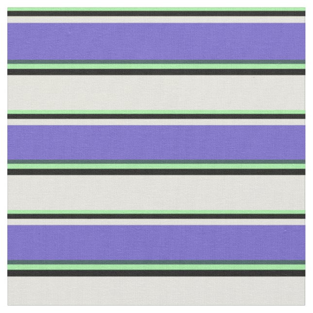 Tissu Vert, noir, beige, bleu ardoise et gris ardoise fo (Fermer)