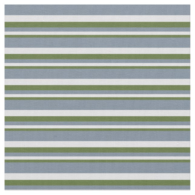 Tissu Vert olive foncé, Lavande et gris ardoise clair (Fermer)