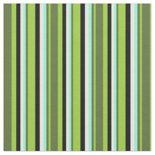 Tissu Vert, Vert olive, Aquamarine, Crème à la menthe &