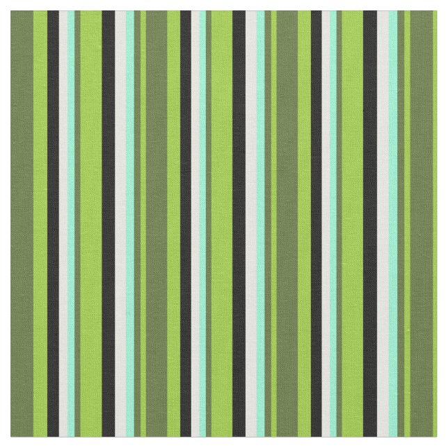 Tissu Vert, Vert olive, Aquamarine, Crème à la menthe &  (Fermer)