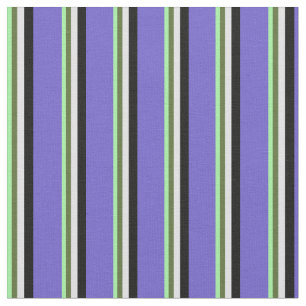 Tissu Vert, Vert olive, Lavande, Bleu noir et ardoise