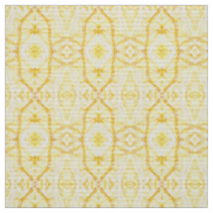 Tissu Viaduc Jaune Clair Art Abstrait Aquarelle