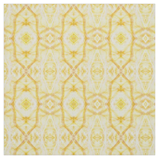Tissu Viaduc Jaune Clair Art Abstrait Aquarelle (Échantillon)