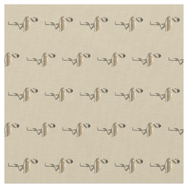 Tissu Vibe de vacances Gold Retro (Fermer)
