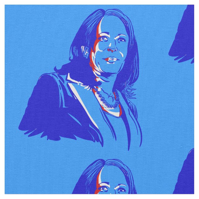 Tissu vice-président kamala harris démocrate (Fermer)