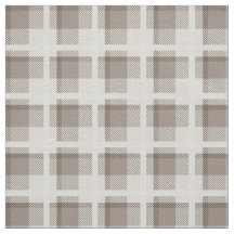 Vichy marron mocha à carreaux buffalo plaid